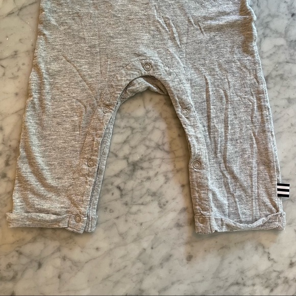 Splendid Stripe Romper 6-9M - Nautical Baby Romper - Summer Baby Romper - Picture 4 of 5